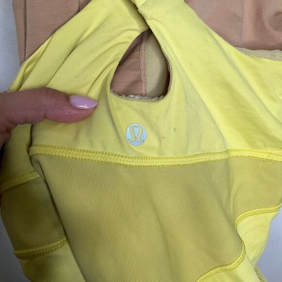 Lululemon Racerback Mesh Tank Top - Picture 2 of 3